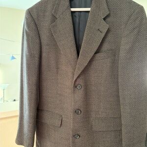 EVAN-PICONE Men’s 100% Wool Suit Jacket, Size: S40